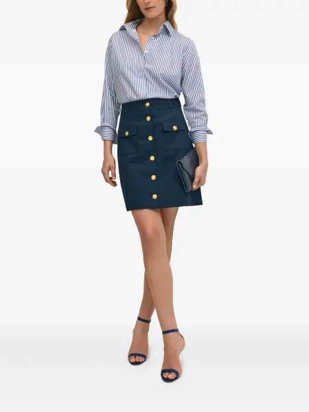 Mała mały spódnica mini Brooks Brothers niebieska