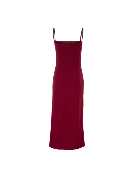 Sukienka midi Max Mara czerwona