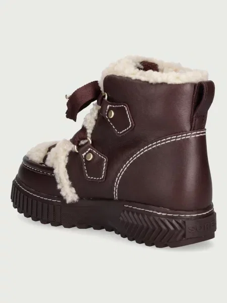 Sorel ONA AVE ALPINE LX WP śniegowce skórzane