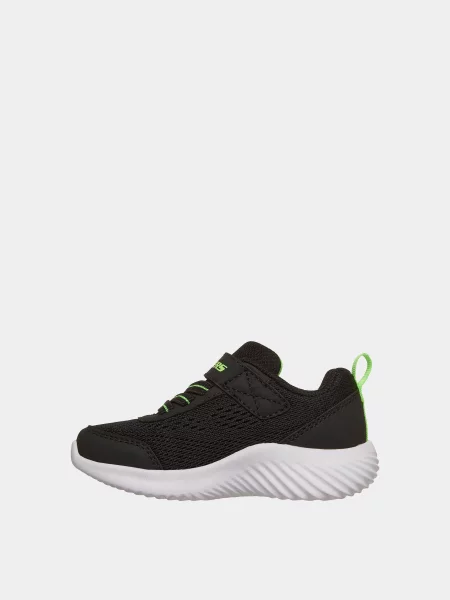 Дитячі Кросівки повсякденні Skechers BOUNDER штучна шкіра чорний