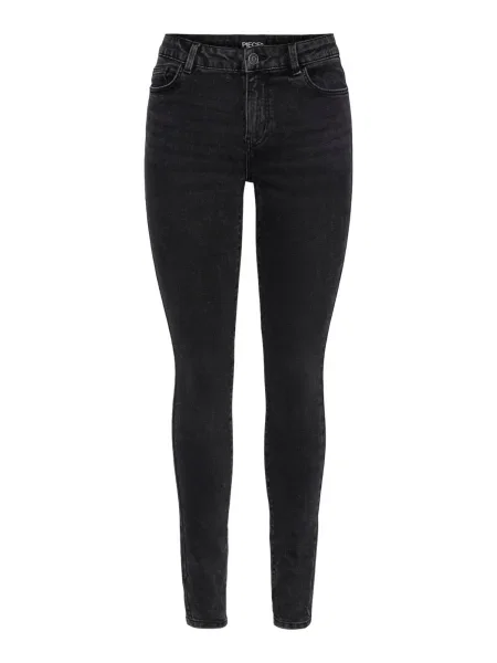 PIECES Jeans PCDANA denim gri