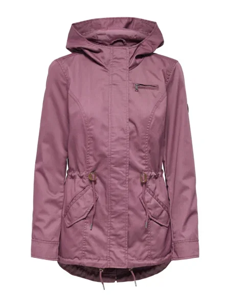 Only Tall Přechodová parka ONLLORCA magenta
