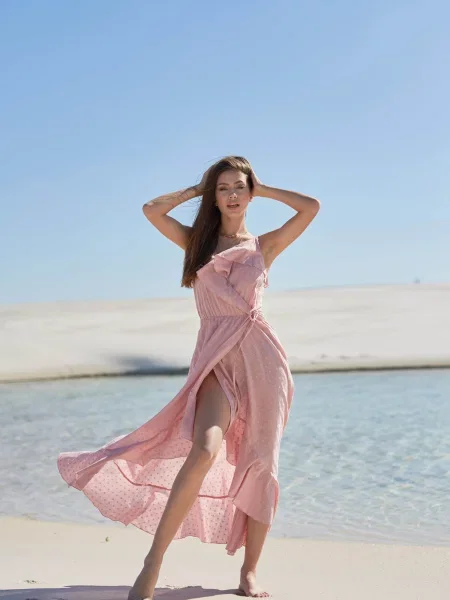 Сарафан рожевий