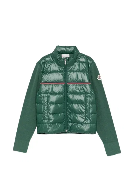 Kurtka dziecięca Moncler Enfant zielona
