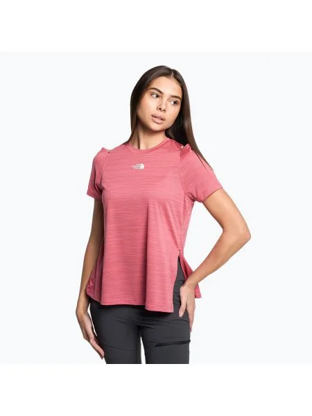 Дамска тениска за трекинг The North Face AO Tee pink розово