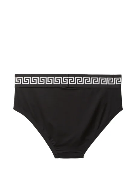 Chiloți Versace din jerseu negru