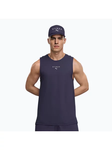 Tricou de antrenament bărbați Puma Hyrox Dryelite Training Tank deep plum