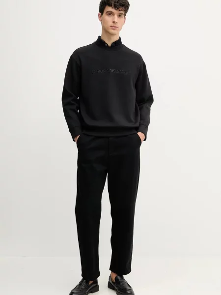 Bluza sportowa Emporio Armani czarna