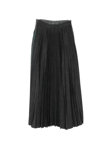 Fusta maxi Maison Mihara Yasuhiro gri