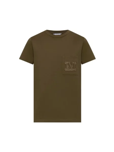 Koszulka Max Mara zielona
