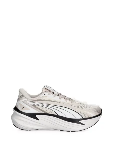 Sneakerși Puma plasă alb