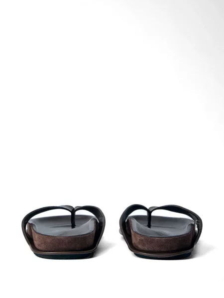 Sandale Jacquemus din piele maro