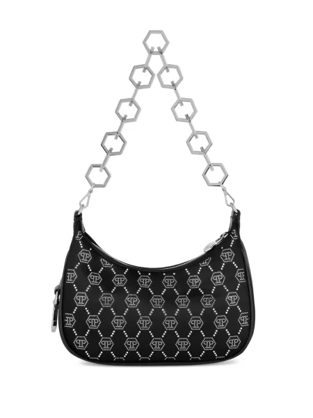 Rankinė Philipp Plein satino juoda