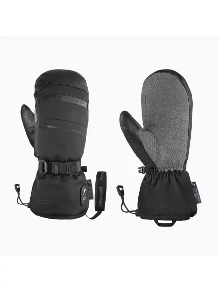 Мъжки скиорски ръкавици Reusch Advanced Heat R-Tex XT Mitten black черно
