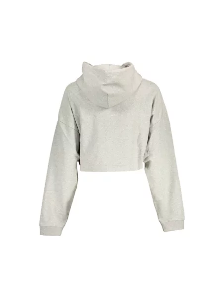 Bluza z kapturem Tommy Jeans szara