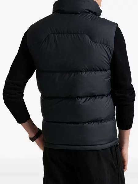 Ριγέ polo Polo Ralph Lauren με κουκούλα με αυτόγραφο λευκό