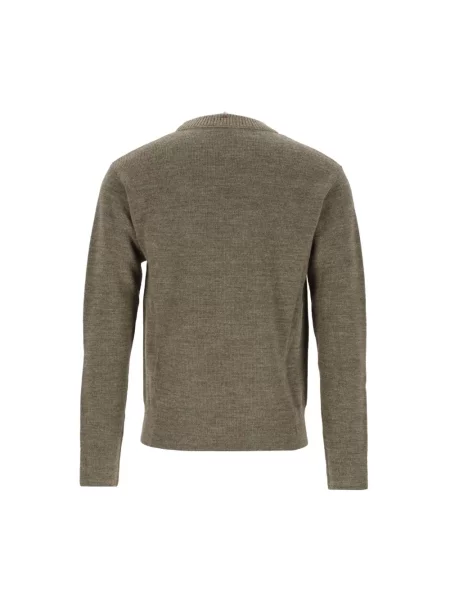 Sweter Moncler wełniany zielony