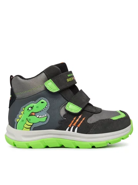 Skechers Ghete Dynamic Trail Dino-Scouts gri
