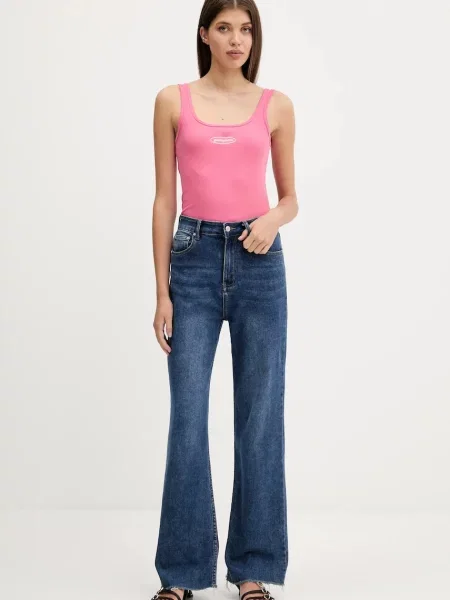 Топ Guess Jeans рожевий