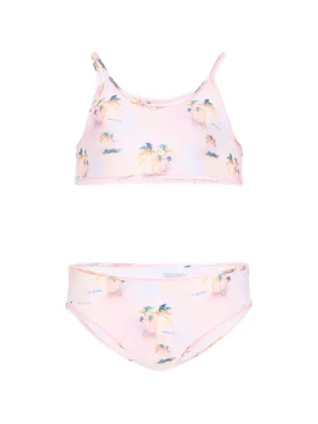 Bikini dziecięce Palm Angels różowe