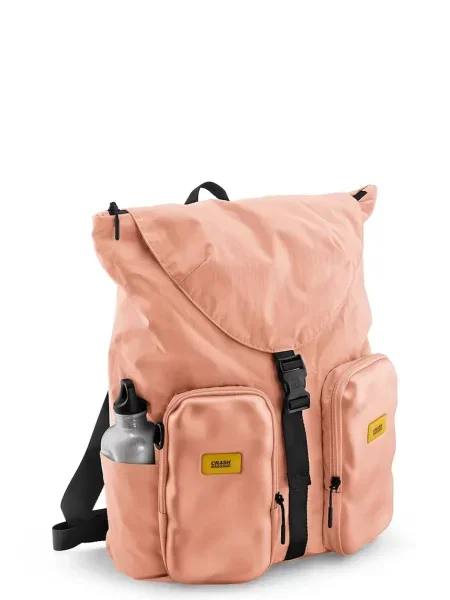 Однотонный рюкзак Crash Baggage без косточек розовый