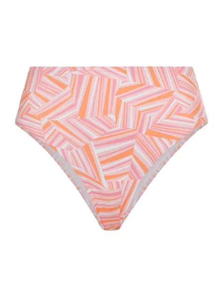 LSCN by LASCANA Slip costum de baie Lisa roz alb