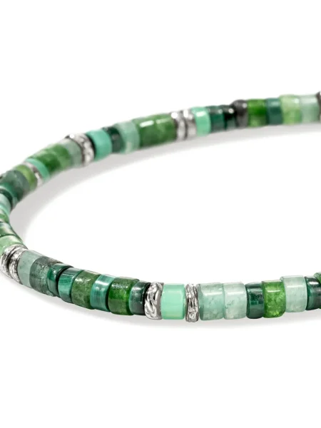 Гривна John Hardy зелено