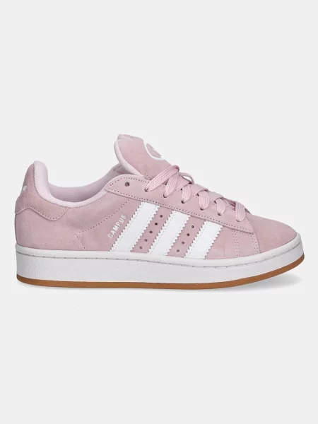 Adidas Originals sneakersy zamszowe CAMPUS różowy białe