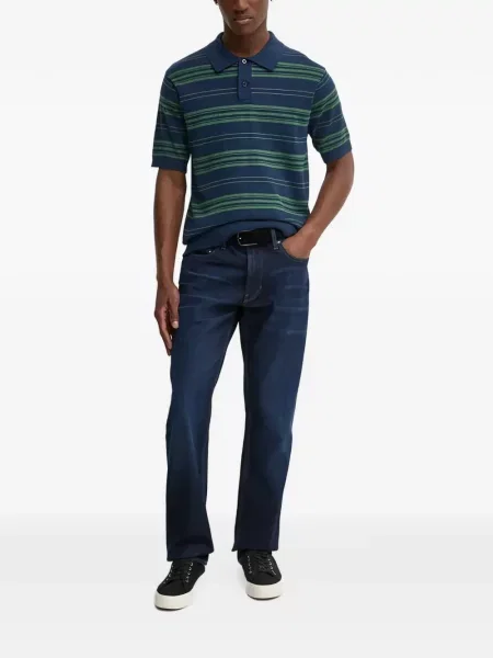 S ovratnikom majica s kapuljačom Levi's® s vezom s okruglim izrezom plava