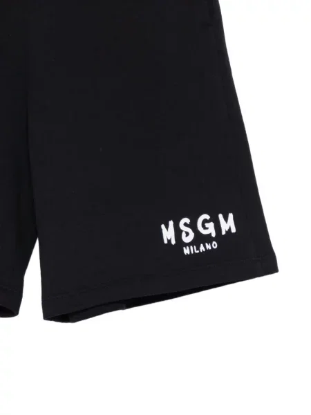 Dětské kraťasy Msgm černé