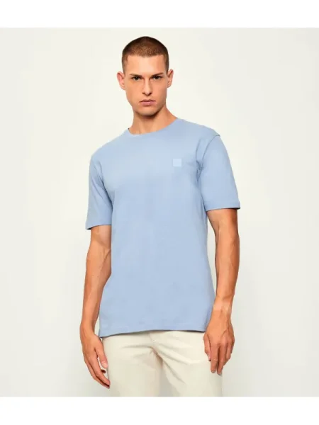 BOSS ORANGE Tricou Tales albastru