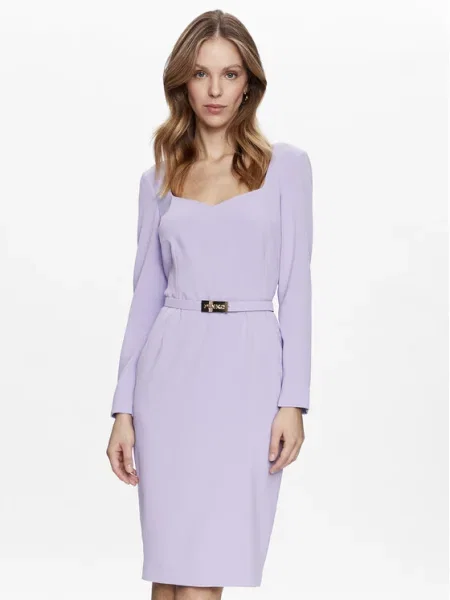 Pinko Rochie cocktail Mendosa violet