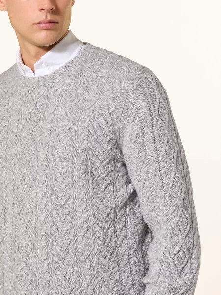 Strokesman's Kašmírový Svetr šedá