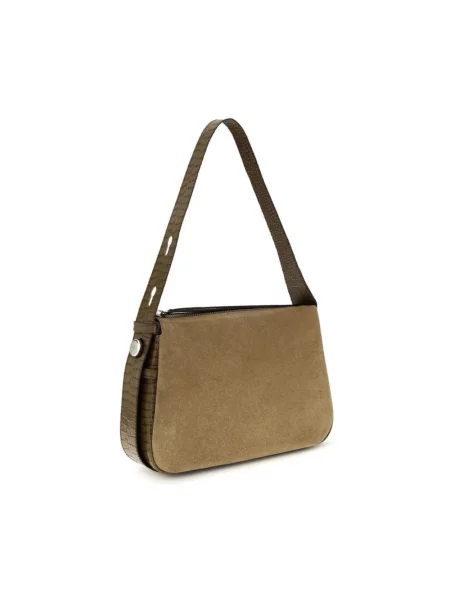 Torebka Tory Burch zamszowa beżowa