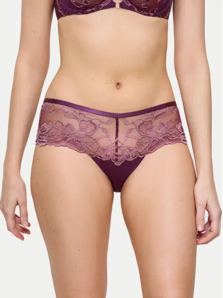 Triumph Klasikinės kelnaitės Wild Gardenia Florale violetinė