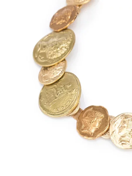 Pásek Dolce & Gabbana Pre-owned zlatý