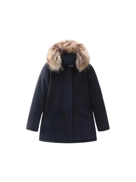 Parka Woolrich niebieska