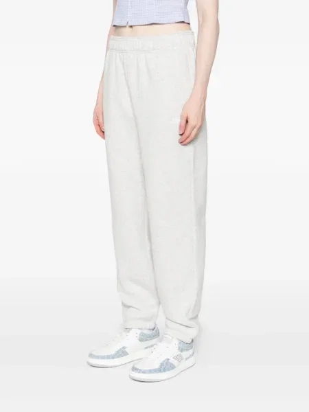 Tricou New Balance cu broderie cu decolteu rotund negru