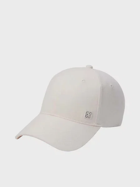 Calvin Klein EMBLEM HARDWARE BASEBALL CAP Кепка білий