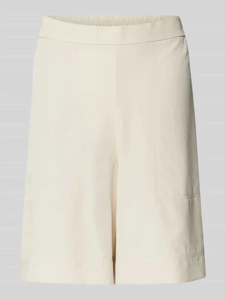 Bermudy o kroju wide fit z elastycznym pasem Marc O'polo