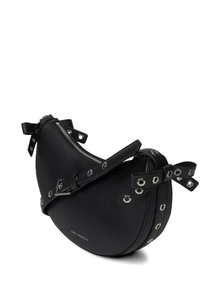 Geanta crossbody Karl Lagerfeld cu funde negru