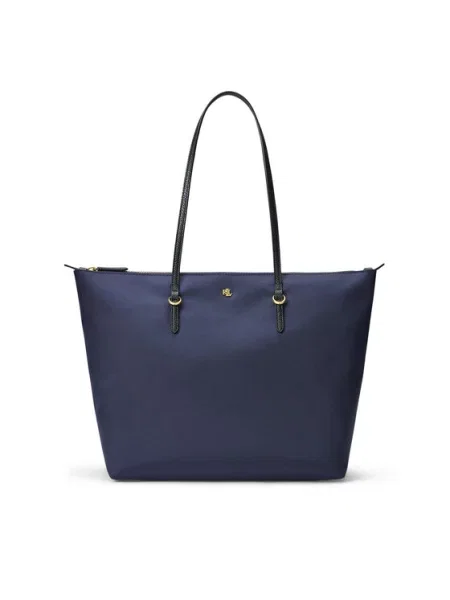Lauren Ralph Lauren Nakupovalna torba KEATON mornarska modra