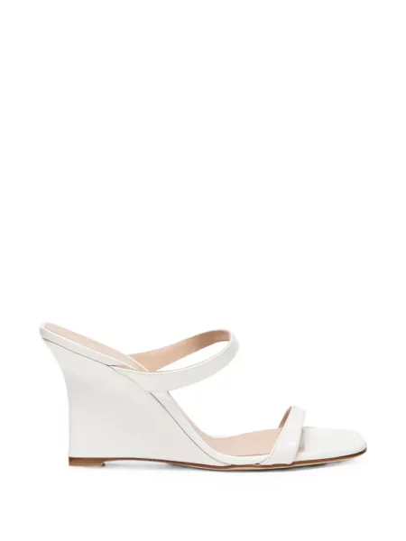 Sandale Stuart Weitzman cu pană alb