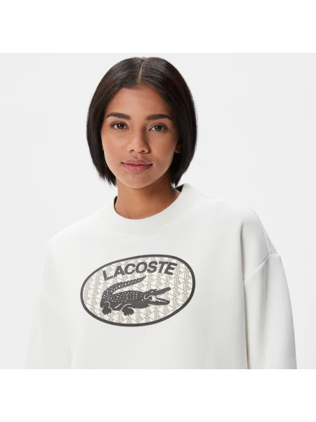 Lacoste Bluza Lacoste biała