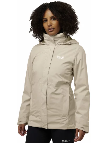 Куртка Jack Wolfskin бежевая