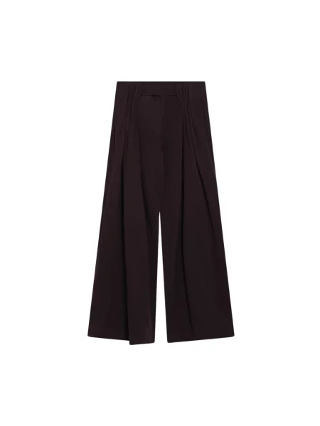 Spodnie Dries Van Noten fioletowe