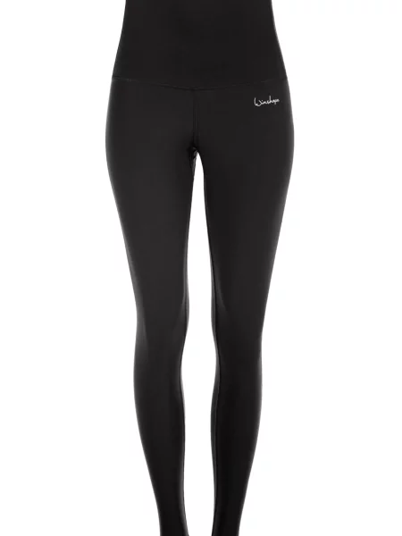 Winshape Pantaloni sport negru alb