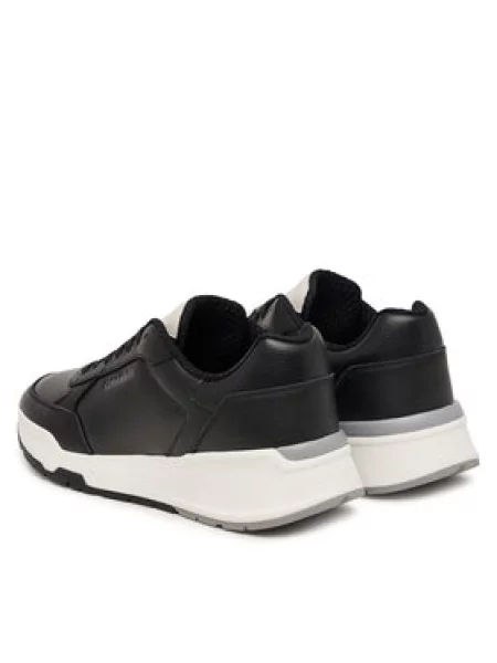 Tenisice Calvin Klein City Runner Laceup Lth Mix crna