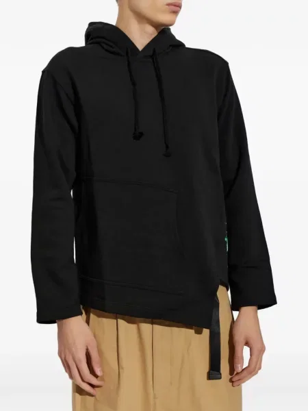 Асиметричен суичър с качулка Comme Des Garçons Shirt черно