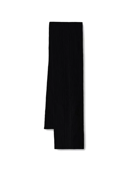 Fular Allsaints tricotate negru
